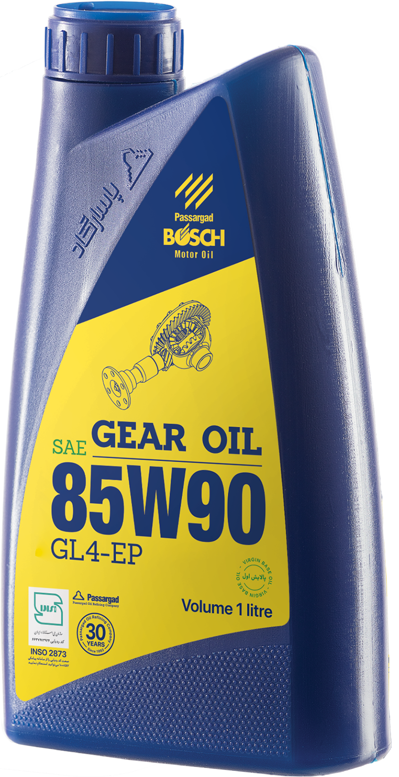 روغن دنده واسکازین هیپوئید بوش 85W90 GL4 1 لیتری