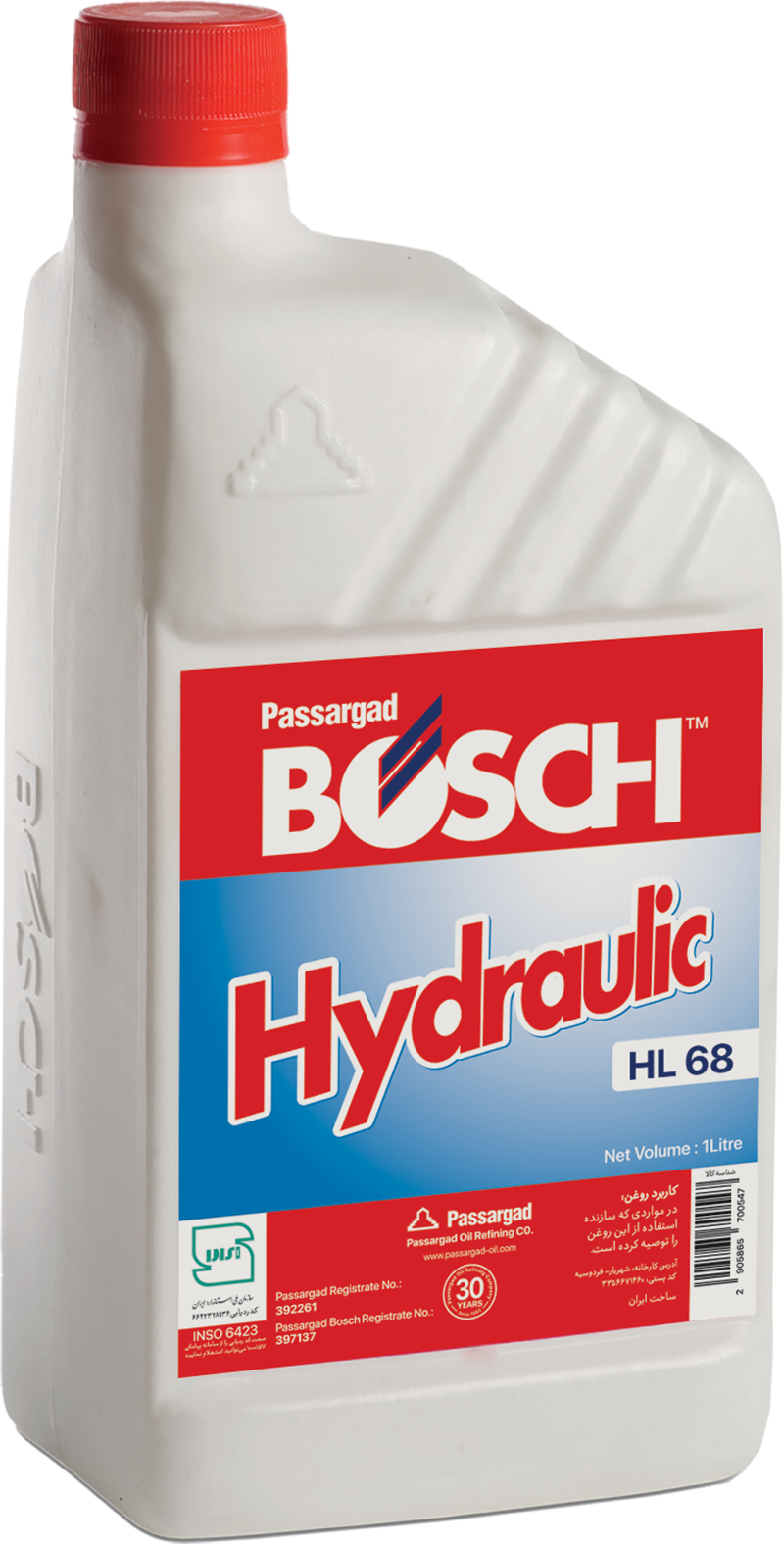 روغن هیدرولیک بوش HL 68 1 لیتری