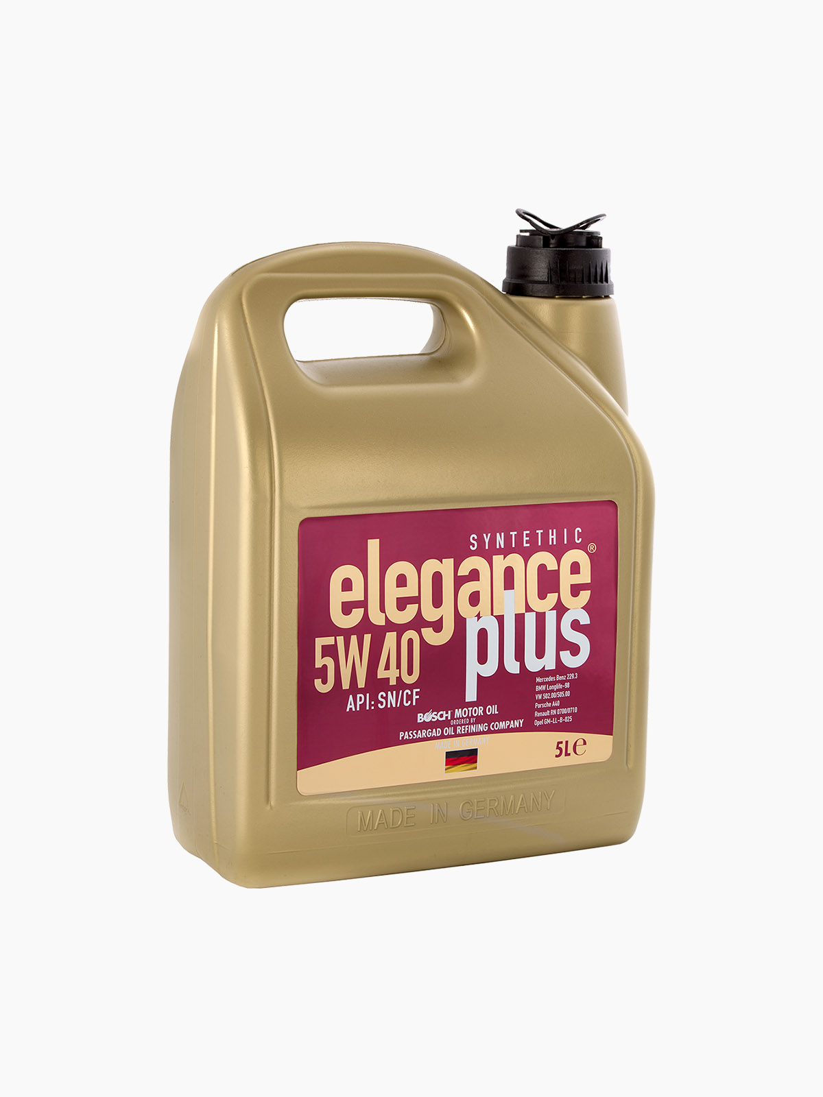 روغن موتور بوش الگانس پلاس 5W40