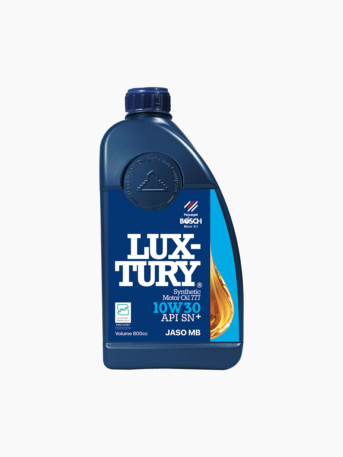 روغن موتورسیکلت بوش لاکچری 10W30 SN 800 سیسی