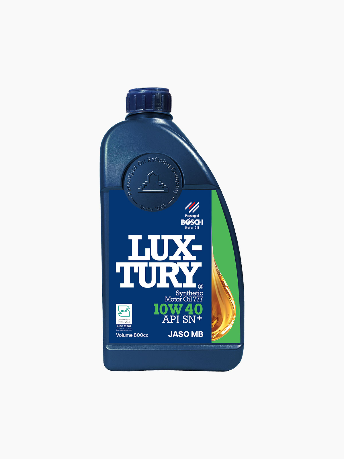 روغن موتورسیکلت بوش لاکچری 10W40 SN 800 سیسی